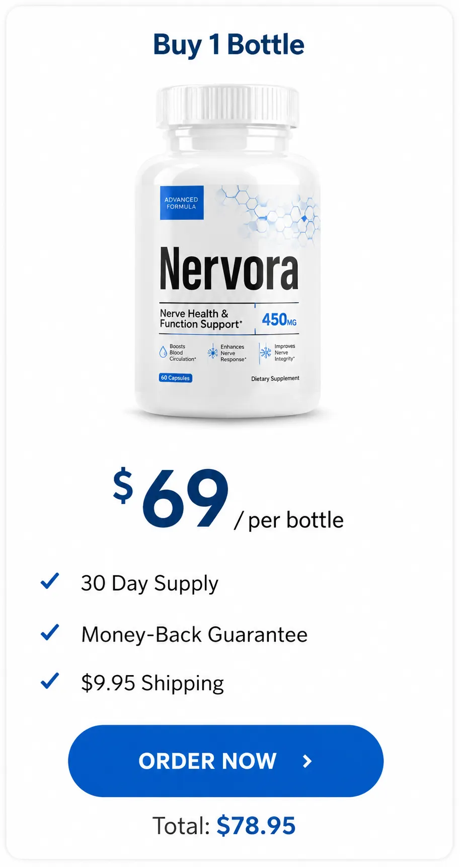 Order  Nervora- 1 Bottle